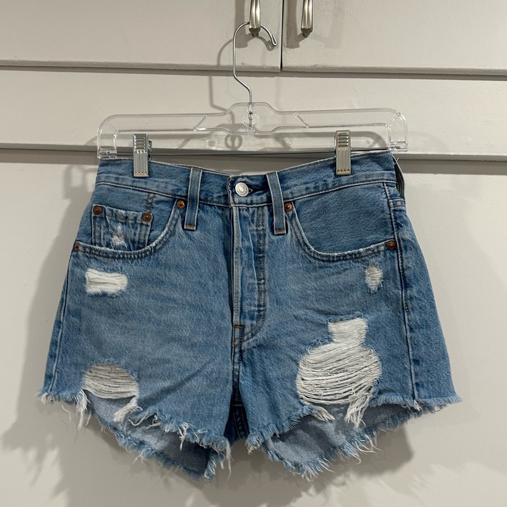Levi’s Cut Off Denim Shorts
